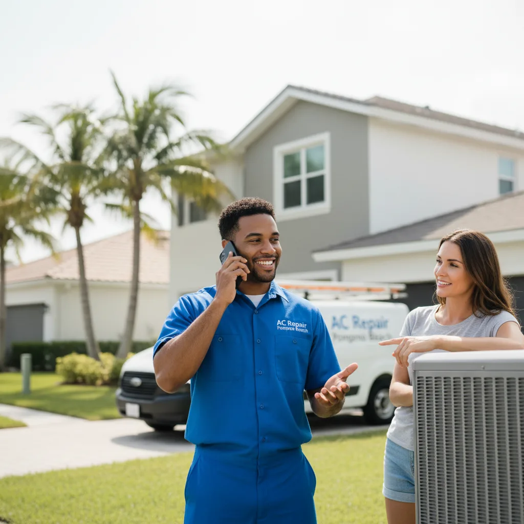 AC Repair Pompano Beach customer support in Benicia